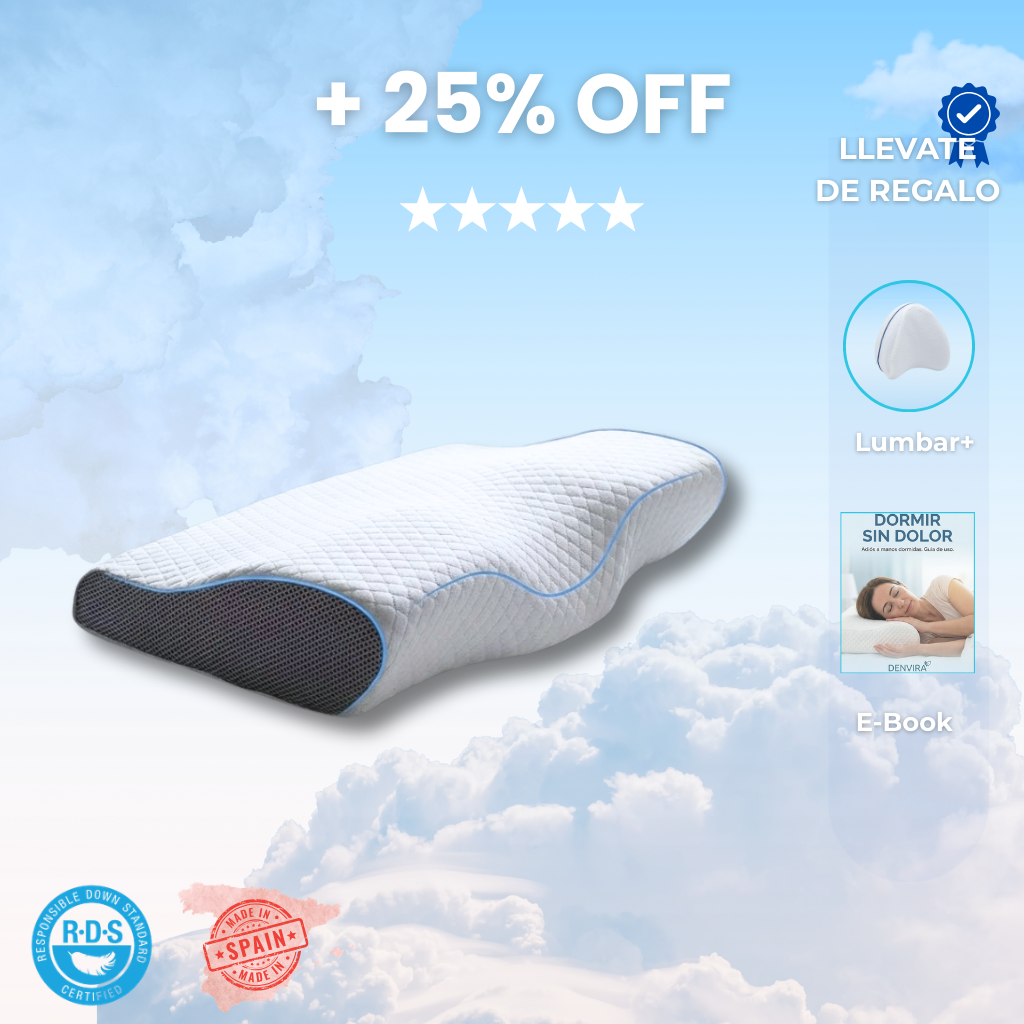 Noctalis™ by Zherdan - Almohada de Recuperación Cervical